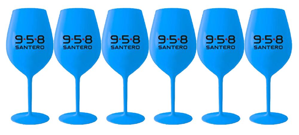 Bicchieri Blu 958 Santero