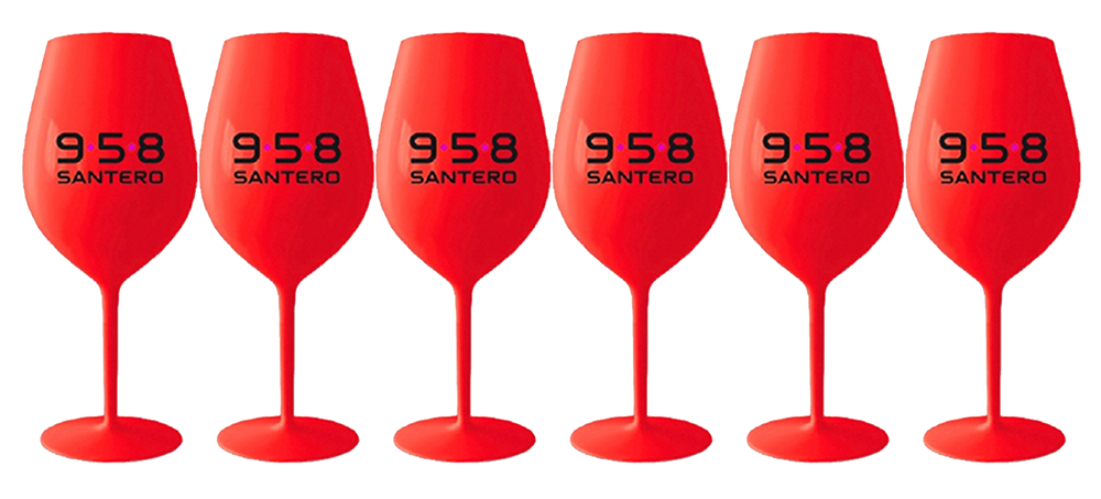 Confezione da 6 bicchieri Santero